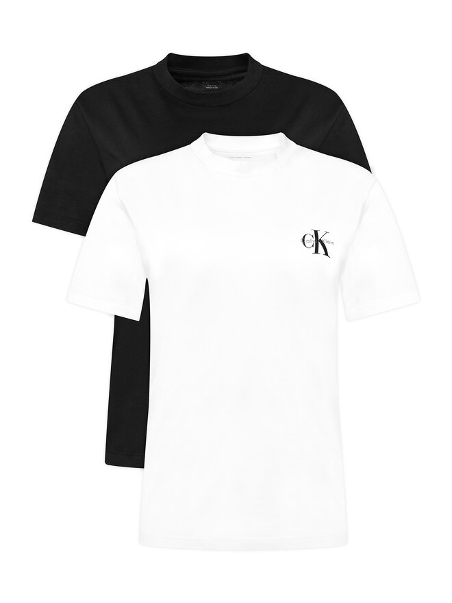 Calvin Klein Jeans Calvin Klein Jeans 2er-Set T-Shirts LV047C905G Schwarz Regular Fit