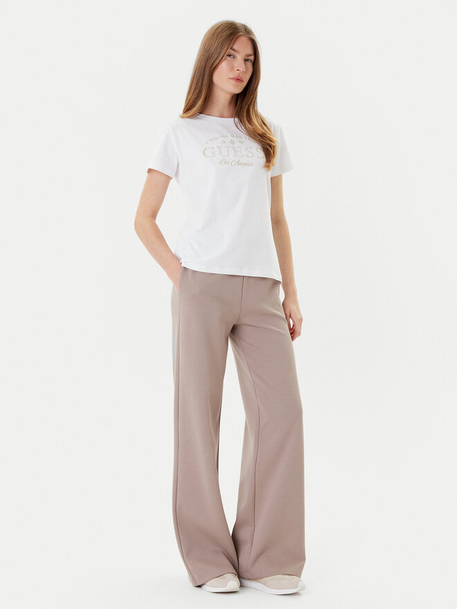 Guess Guess Póló V5YI13J 1314 Fehér Regular Fit