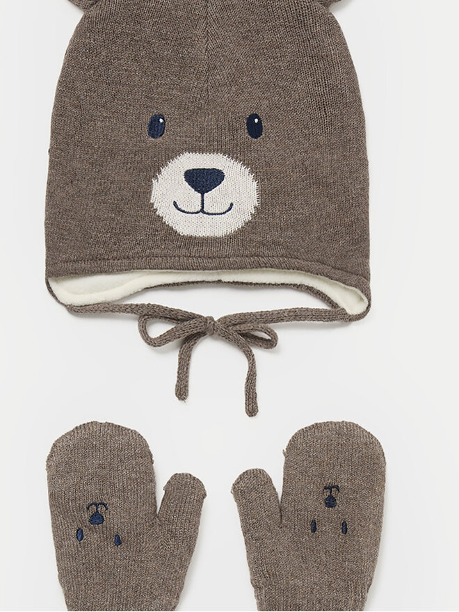 Mayoral Set di Cappello e Guanti Mayoral 10772 Marrone