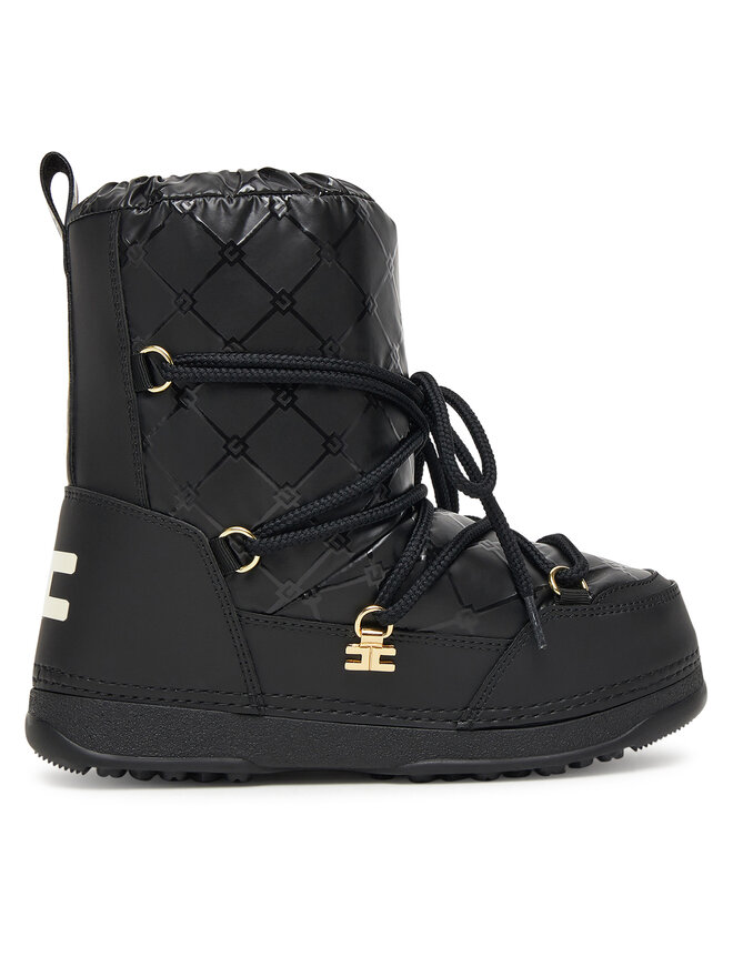 Elisabetta Franchi Cizme de zăpadă Elisabetta Franchi F4A6-E0457-1860 S Negru