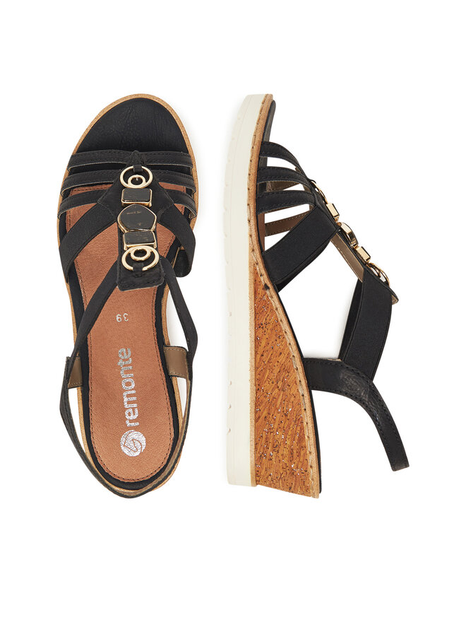 Remonte Sandalen Remonte R6264-00 Schwarz
