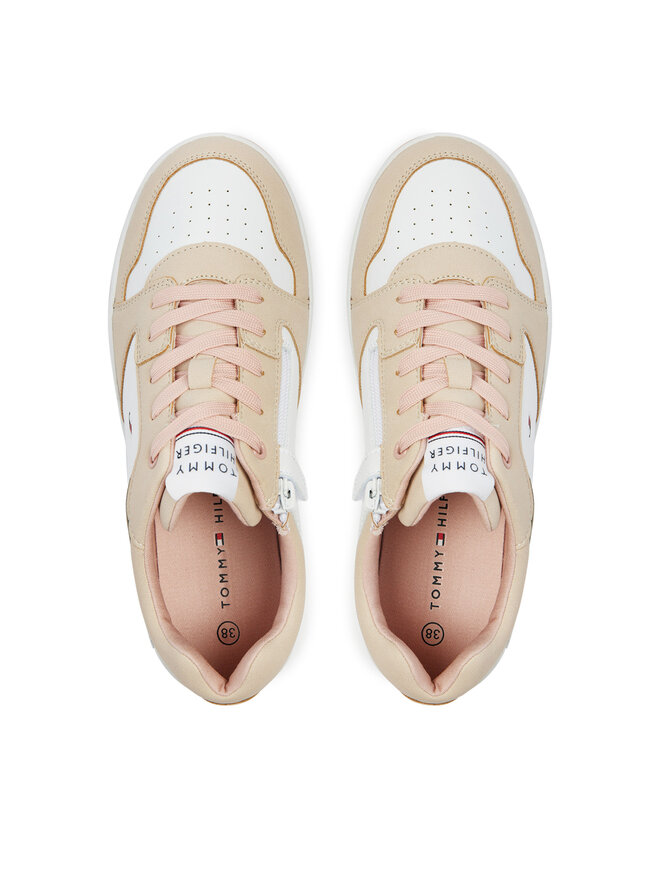 Tommy Hilfiger Αθλητικά Tommy Hilfiger Low Cut Lace-Up Sneaker T3A9-33527-1269 S Λευκό