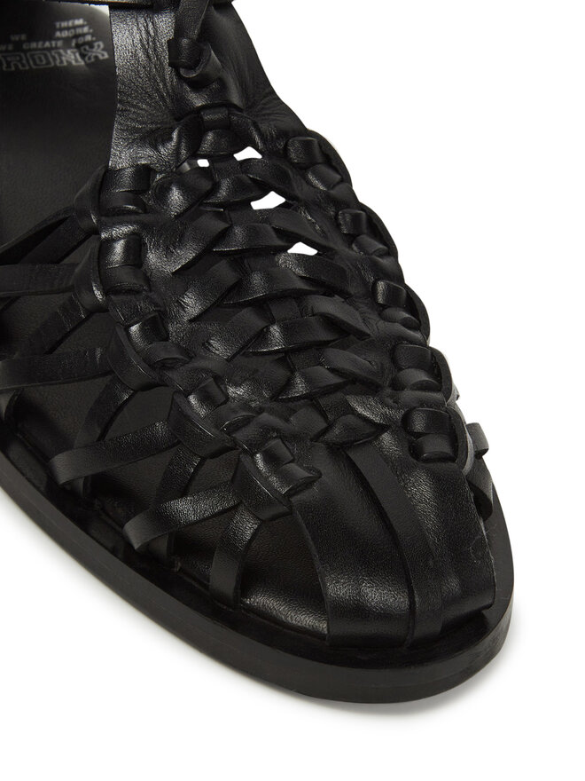 Bronx Sandalen Bronx Next-Wagon 66580-W Schwarz