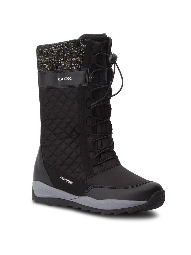 Bottes de neige Geox J Orizont B G.Abx C J842BC 0FU54 C9999 D Noir fr.eschuhe.ch