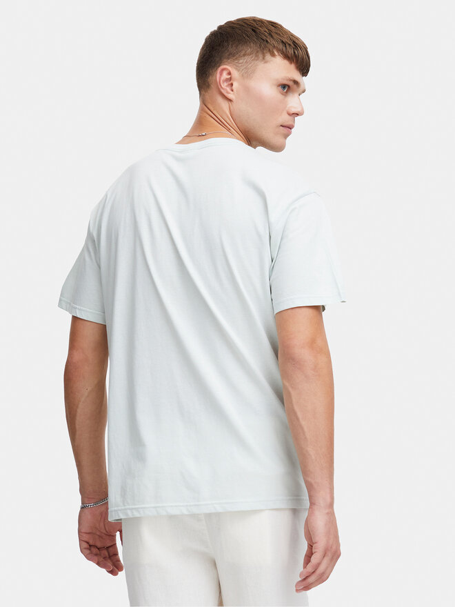 Solid Solid T-shirt Inam 21108141 Plava Regular Fit