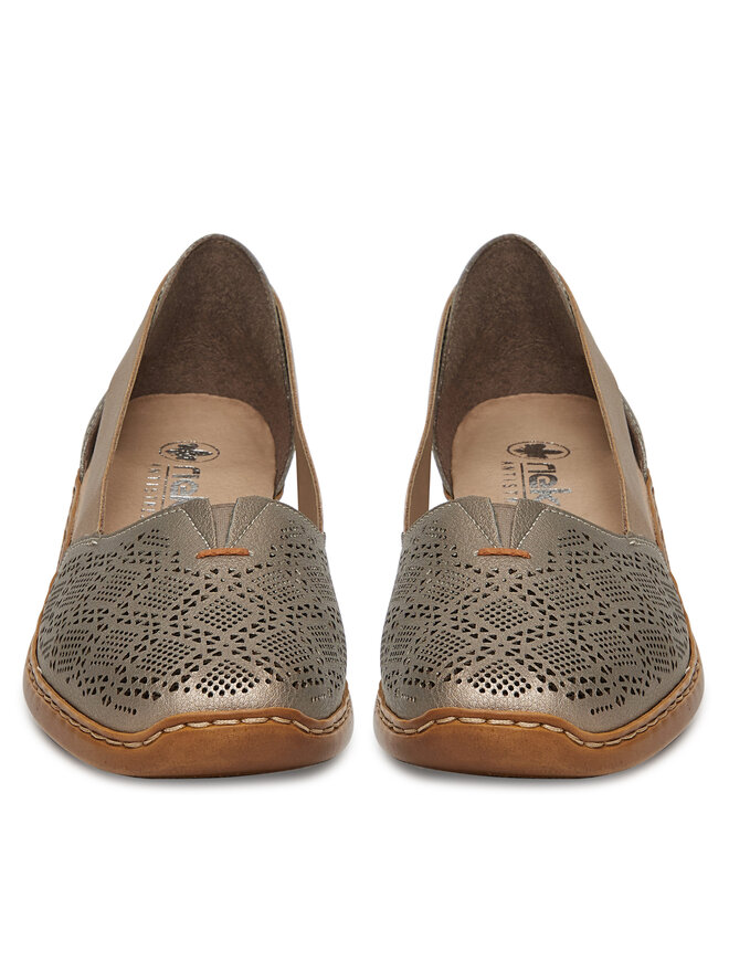 Rieker Pantofi Rieker 41351-90 Bej