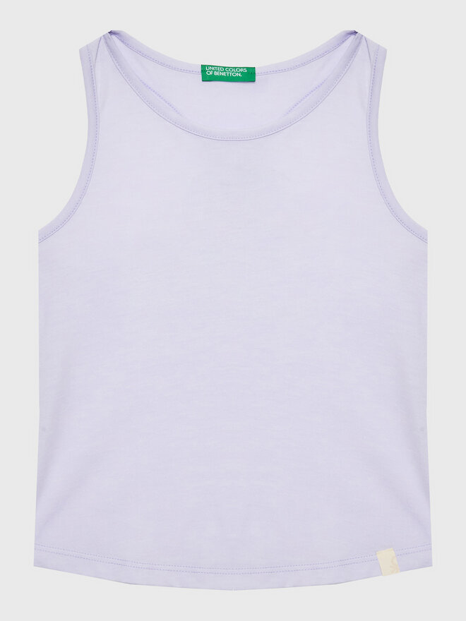 United Colors Of Benetton United Colors Of Benetton Marškinėliai 37YKGH00F Violetinė Regular Fit