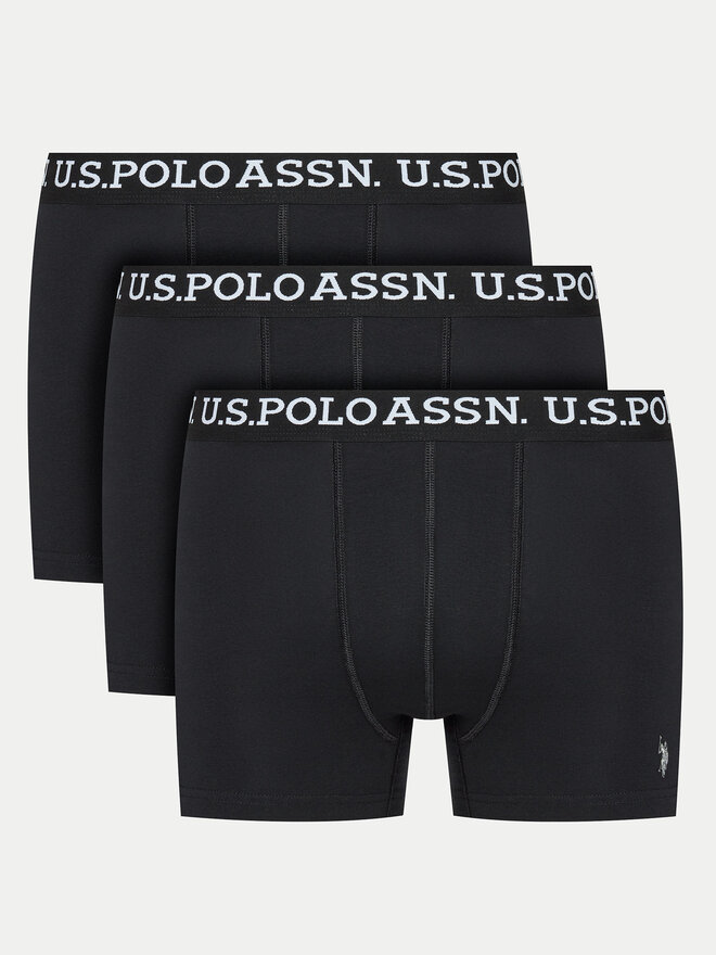 U.S. Polo Assn. U.S. Polo Assn. Σετ μποξεράκια 3 τμχ MUP3438 Μαύρο