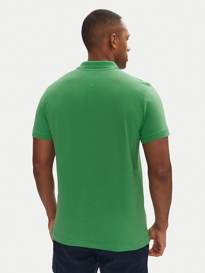 Tommy Jeans Tommy Jeans Poloshirt DM0DM20676 Grün Slim Fit