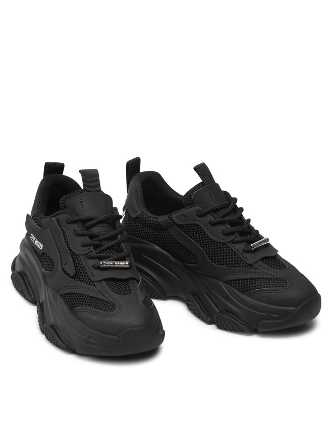 Steve Madden Снікерcи Steve Madden Possession SM11001910-04005-001 Чорний