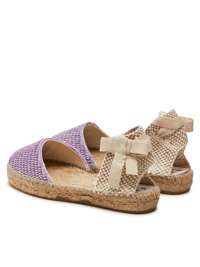 Manebi Еспадрильї Manebi Yucatan Flat Valenciana Espadrilles G 3.3 P0 Фіолетовий