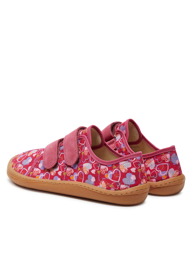 Froddo Hausschuhe Froddo Barefoot Canvas G1700390-2 D Rosa
