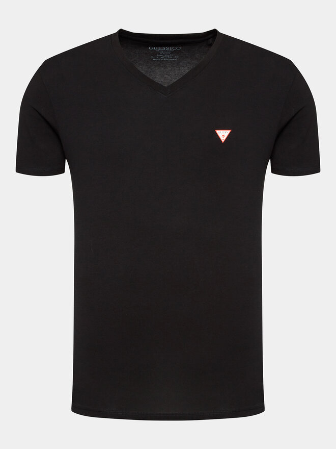 Guess Guess T-Shirt M2YI32 J1314 Μαύρο Slim Fit