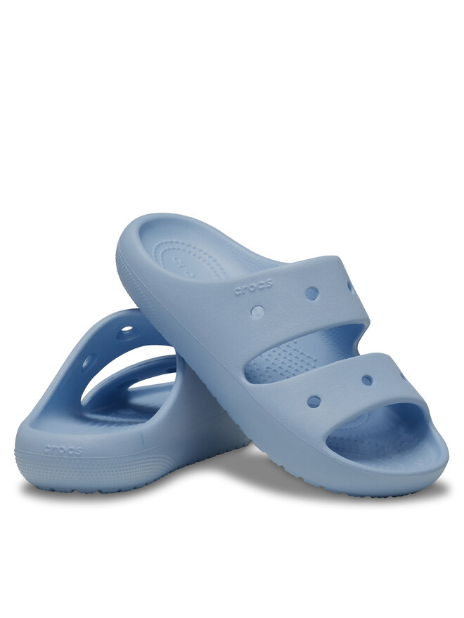 Crocs Şlapi Crocs Classic Sandal v2 K 209421 Albastru celest