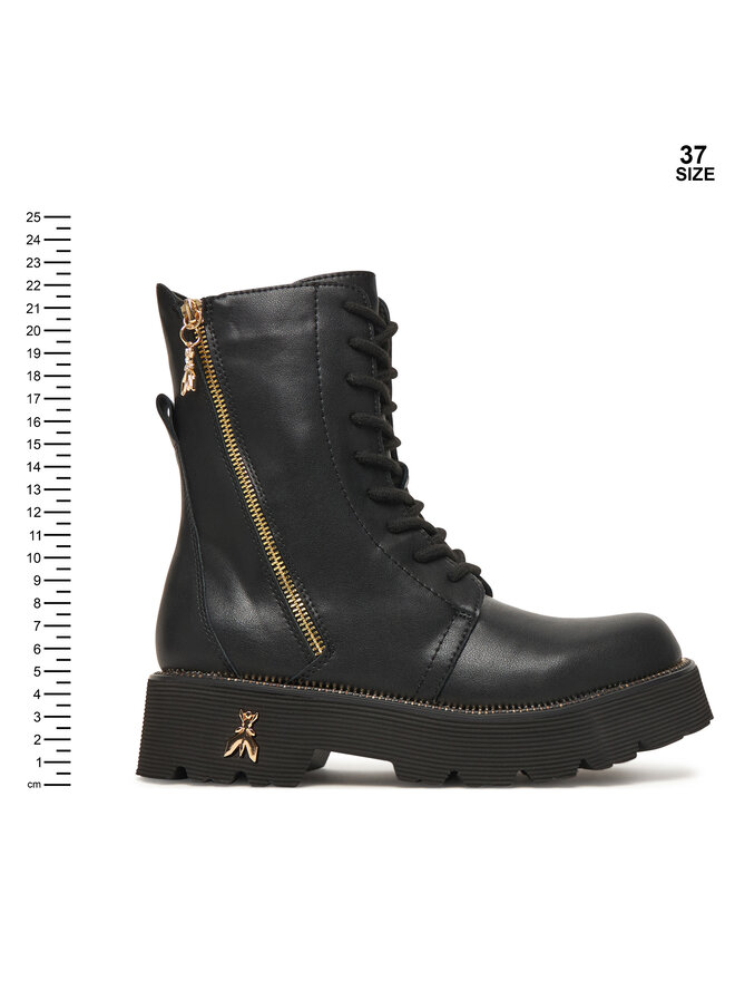 Patrizia Pepe Schnürschuhe Patrizia Pepe PPJ961.31 Schwarz