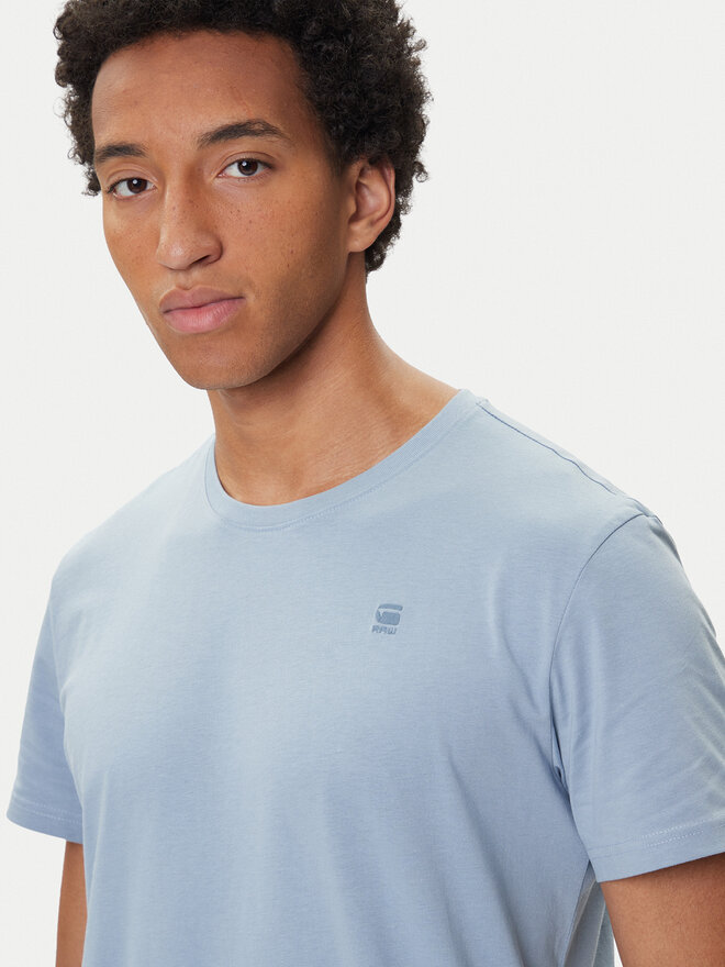 G-Star Raw G-Star Raw Camiseta Base-S D16411-336 Celeste Regular Fit