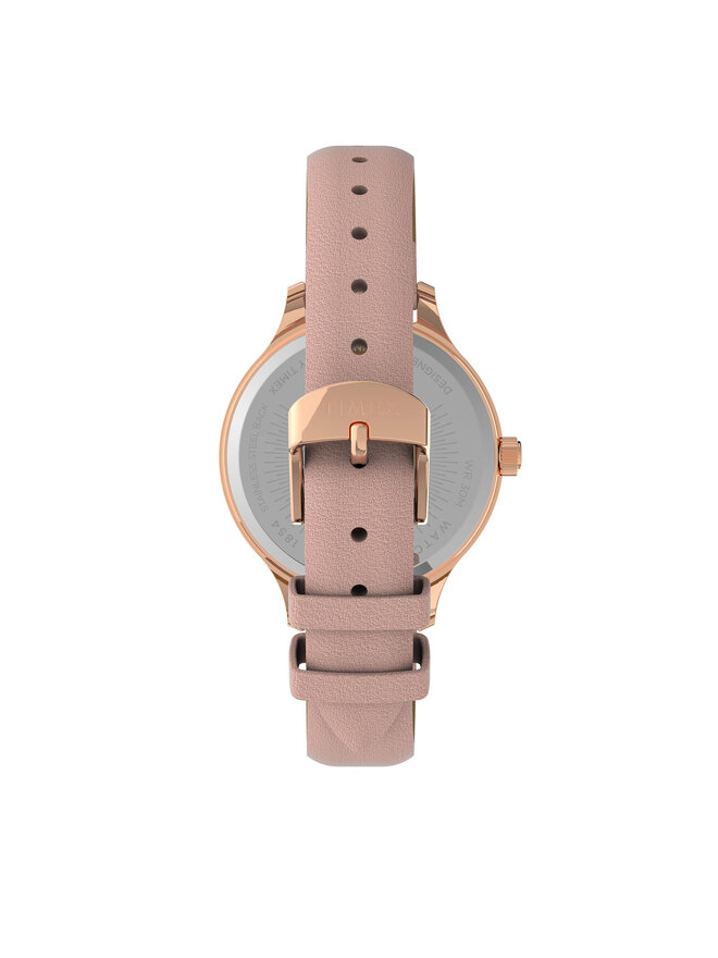 Timex Zegarek Timex Peyton TW2V23700 Różowy