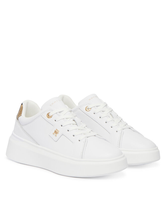 Tommy Hilfiger Sneakers Tommy Hilfiger Chic Platform Snake FW0FW09456 Weiß