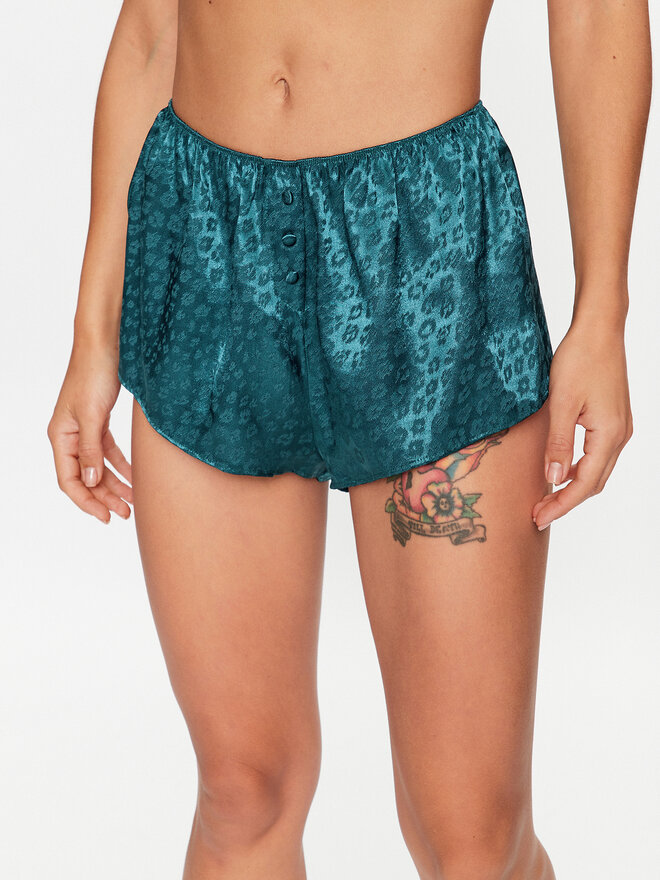 Hunkemöller Hunkemöller Shorts de pijama 203229 Turquesa Comfortable Fit