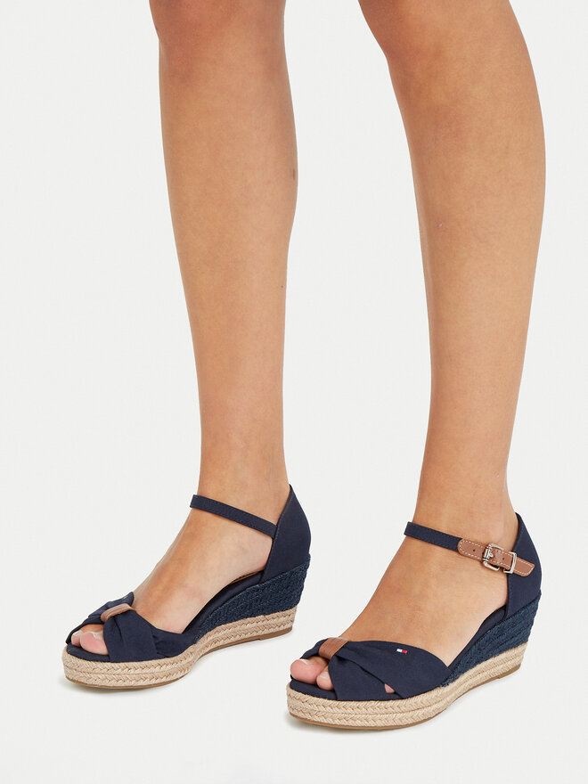 Tommy Hilfiger Espadrillas Tommy Hilfiger FW0FW04785 Blu scuro