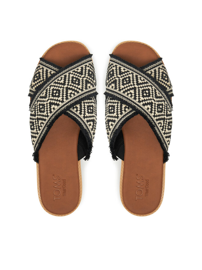Toms Pantoletten Toms Mae Crossover 10021986 Schwarz