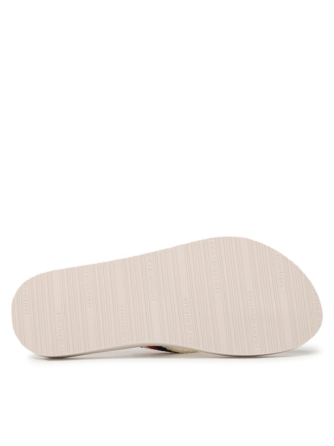 Tommy Hilfiger Chancletas Tommy Hilfiger Essential Comfort FW0FW07147 Écru