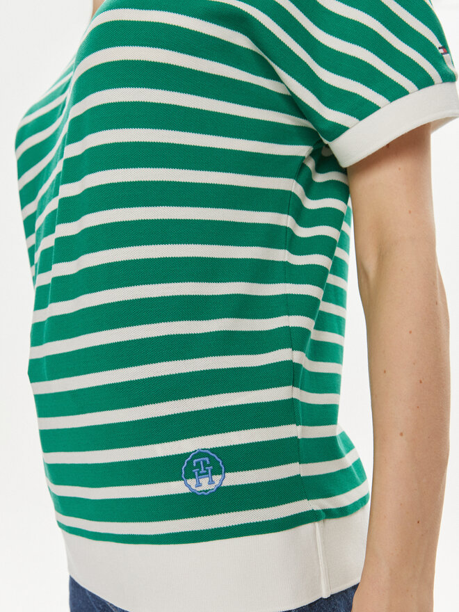 Tommy Hilfiger Tommy Hilfiger Poloshirt WW0WW41889 Grün Relaxed Fit