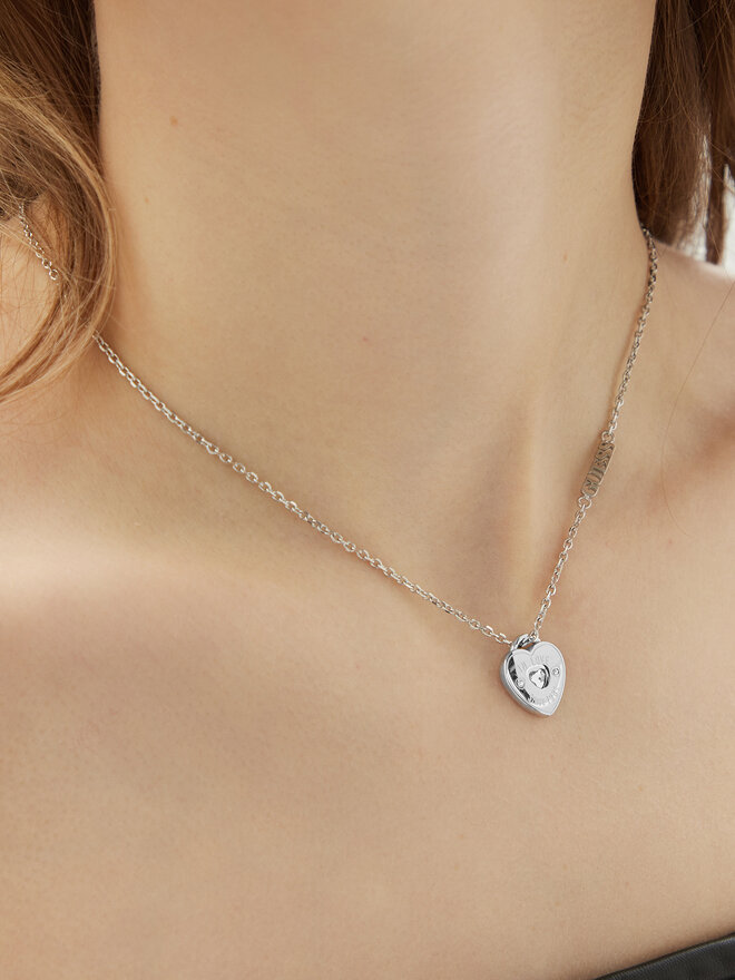 Guess Collana Guess JUBN05 056JW Argento