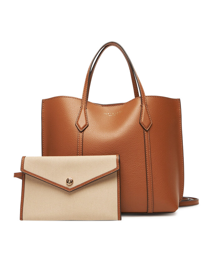 Tory Burch Torebka Tory Burch Perry 177252 Brązowy
