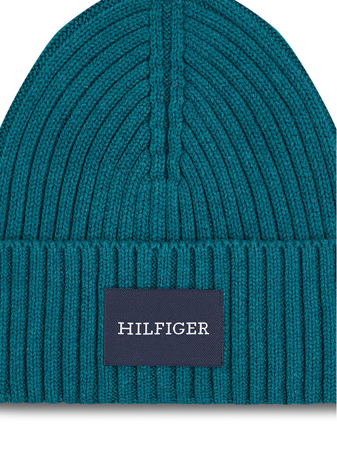 Tommy Hilfiger Czapka Tommy Hilfiger Monotype AM0AM12752 Zielony