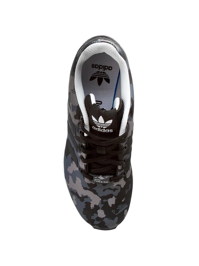 Buty adidas Zx Flux J S76284 Cblack/Cblack/Ftwwht | eobuwie