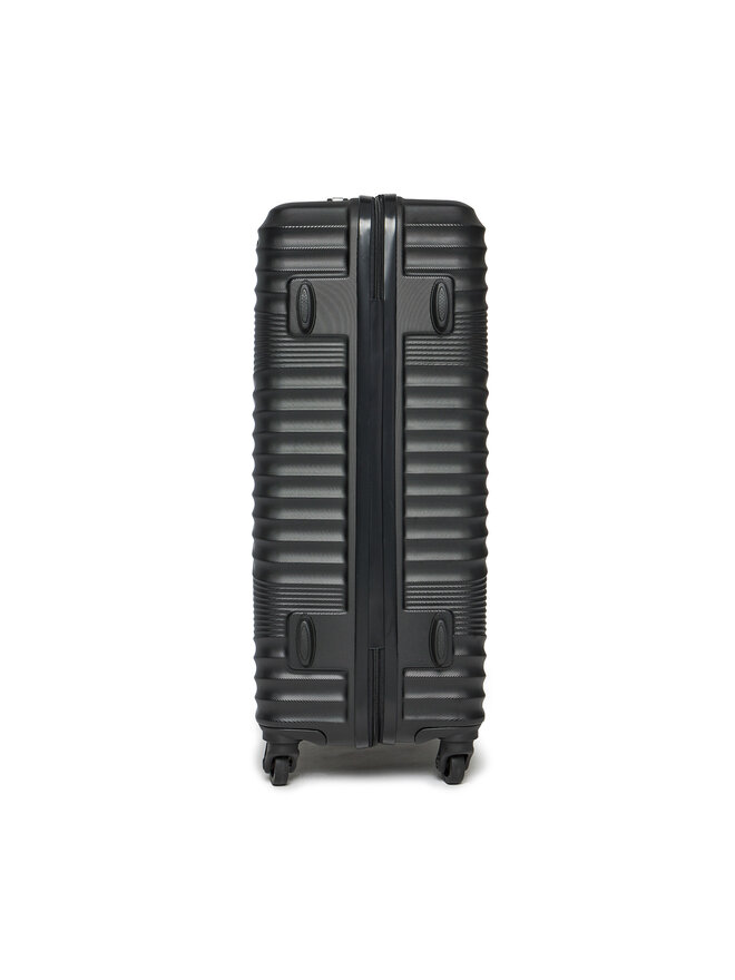 Semi Line Μεγάλη Βαλίτσα Semi Line T5743-2 Μαύρο