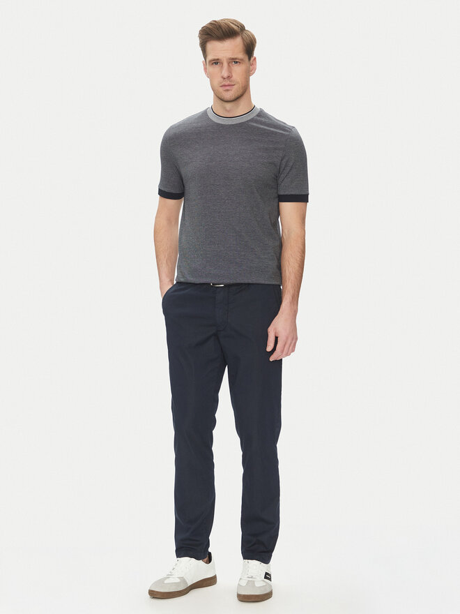 BOSS BOSS T-Shirt H-Tessler 145 50536847 Dunkelblau Slim Fit