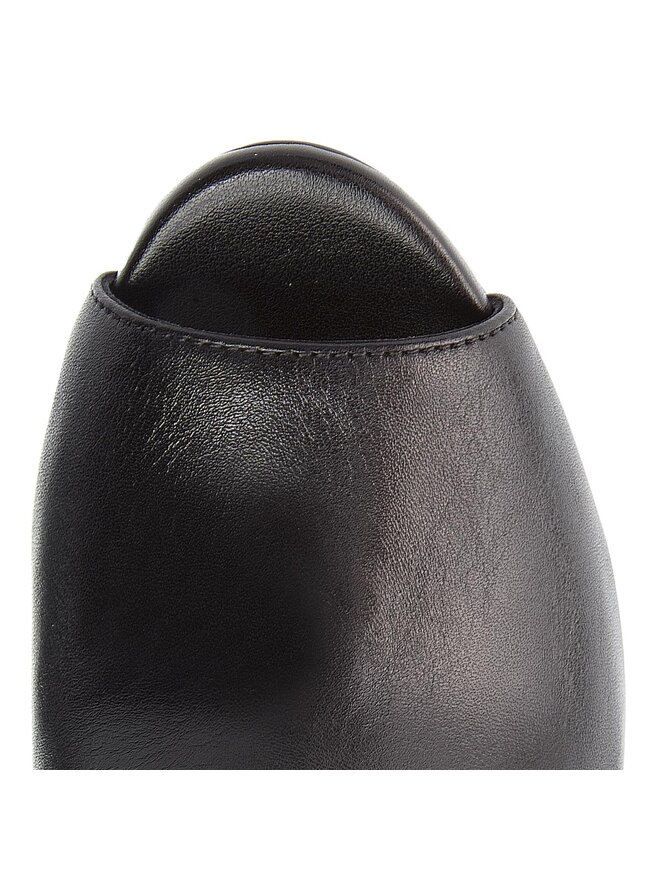 MICHAEL Michael Kors High Heels MICHAEL Michael Kors Blaze Open Toe Bootie 40T7BLHE5L Schwarz