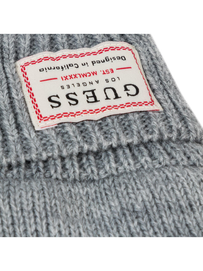 Guess Herrenhandschuhe Guess Not Coordinated Gloves AM8586 WOL02 Grau