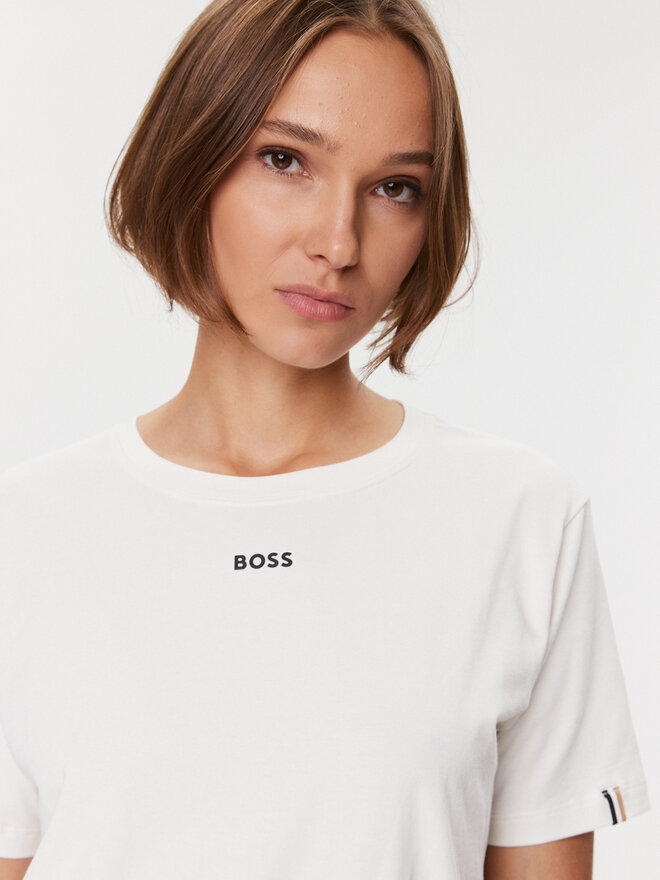BOSS BOSS Camiseta de pijama 50500326 Blanco Regular Fit