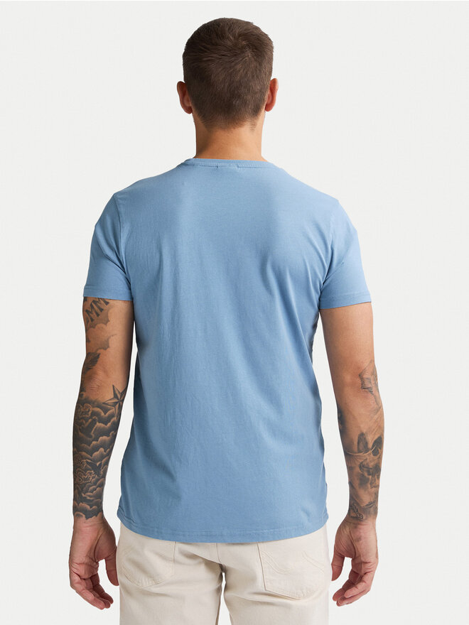 Petrol Industries Petrol Industries Camiseta M-ROS-TSR002 Celeste Regular Fit