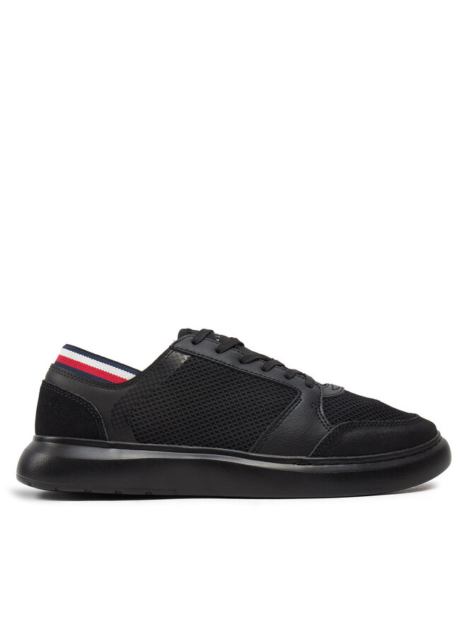 Tommy Hilfiger Sneakersy Tommy Hilfiger Lightweight Cup Seasonal Mix FM0FM04961 Černá