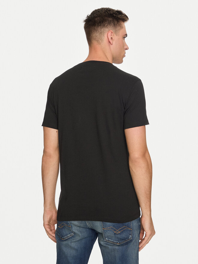 REPLAY Replay Majica M6951 .000.2660 Črna Regular Fit