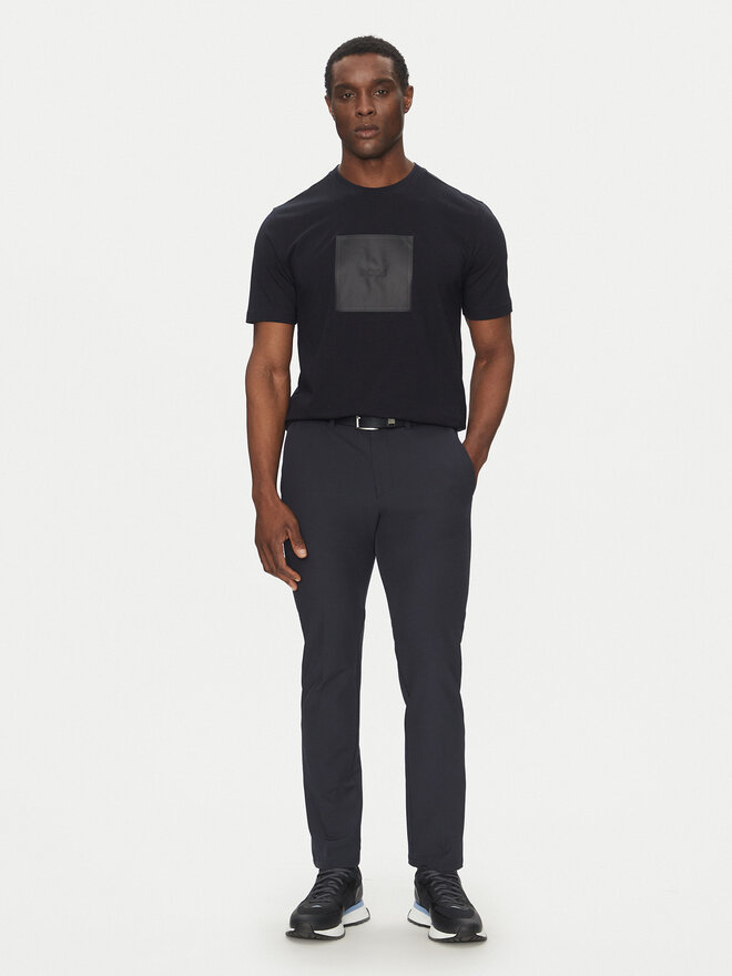 BOSS BOSS T-Shirt Logo 50538096 Dunkelblau Regular Fit