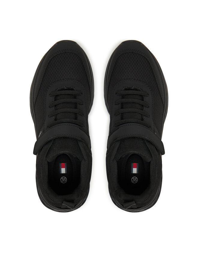 Tommy Hilfiger Сникърси Tommy Hilfiger T3X9-34115-1845 D Черен