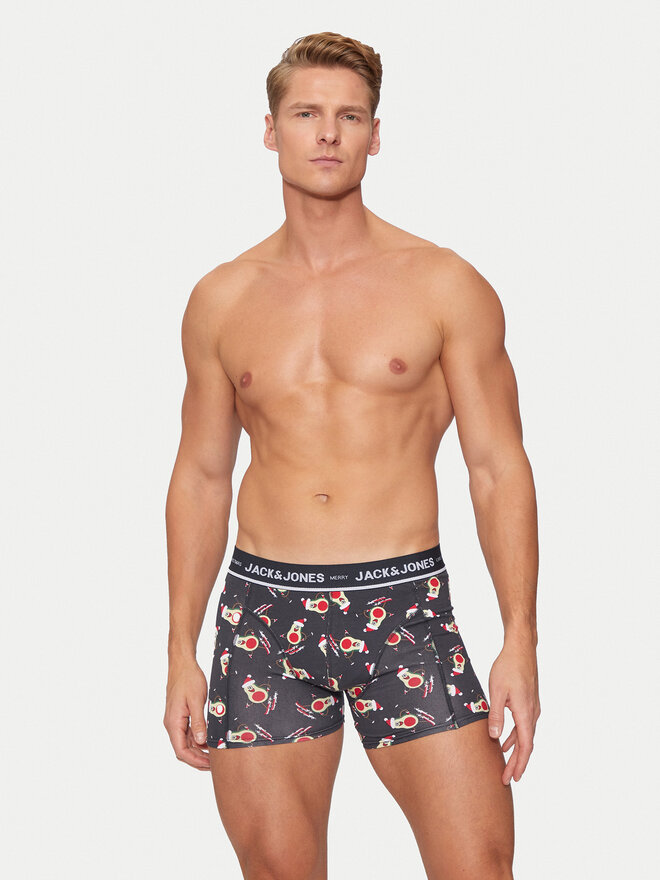 Jack&Jones Jack&Jones Σετ μποξεράκια 3 τμχ Merry X-Mas 12266602 Έγχρωμο