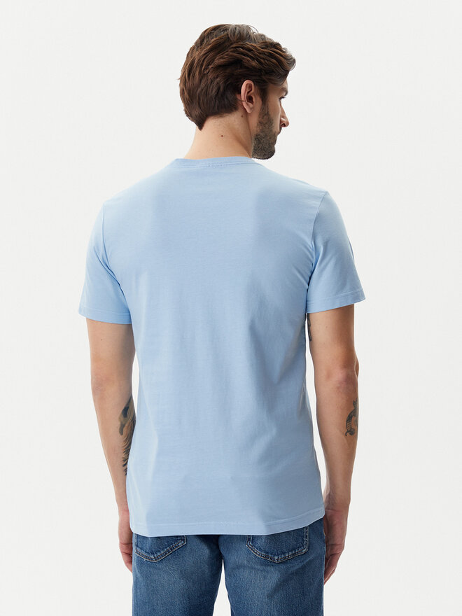 Calvin Klein Jeans Calvin Klein Jeans Camiseta Serif Box Graphic J30J327474 Celeste Regular Fit