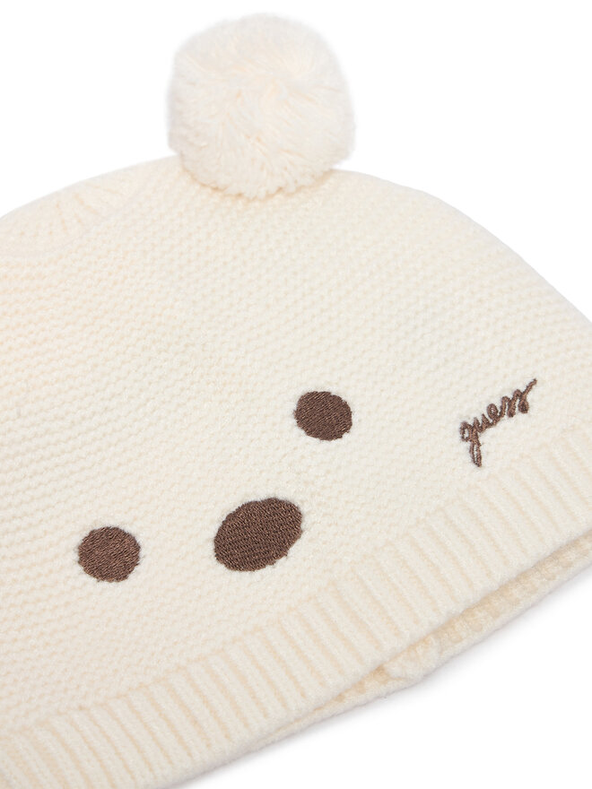 Guess Set Mütze und Handschuhe Guess H6BZ08 Z1552 Creme