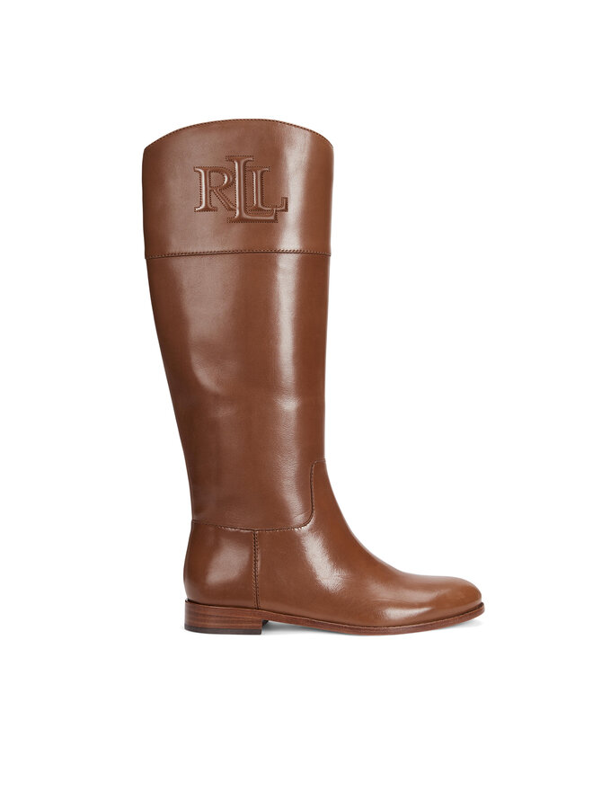Stivali al ginocchio LAUREN RALPH LAUREN 802937803001 Marrone escarpe
