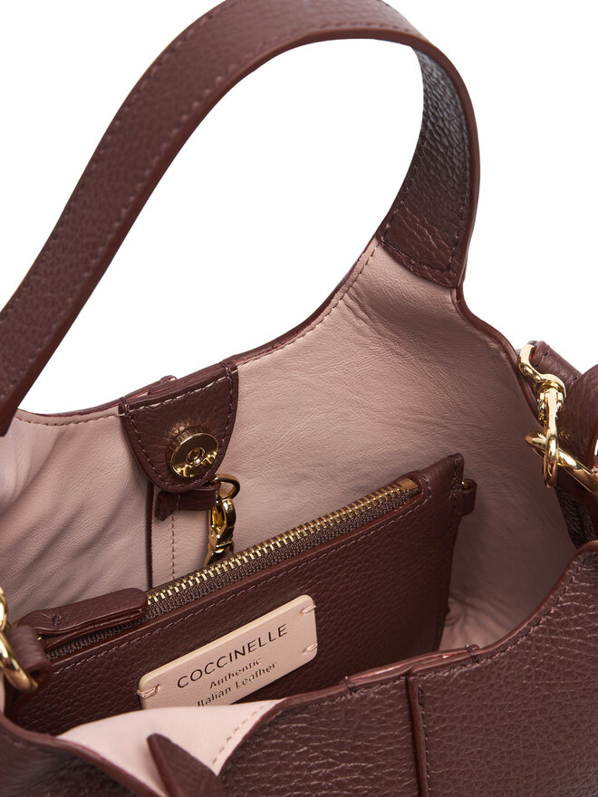 Coccinelle Handtasche Coccinelle SHA Coccinelle C-Easy E1 SHA 58 01 01 Dunkelrot
