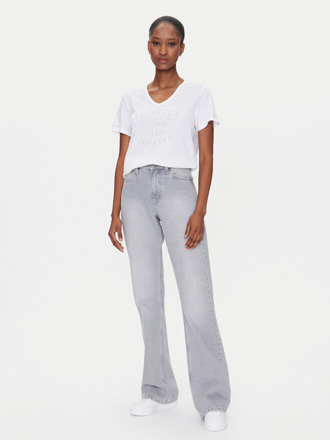 Olsen Olsen Camiseta 11105057 Blanco Regular Fit