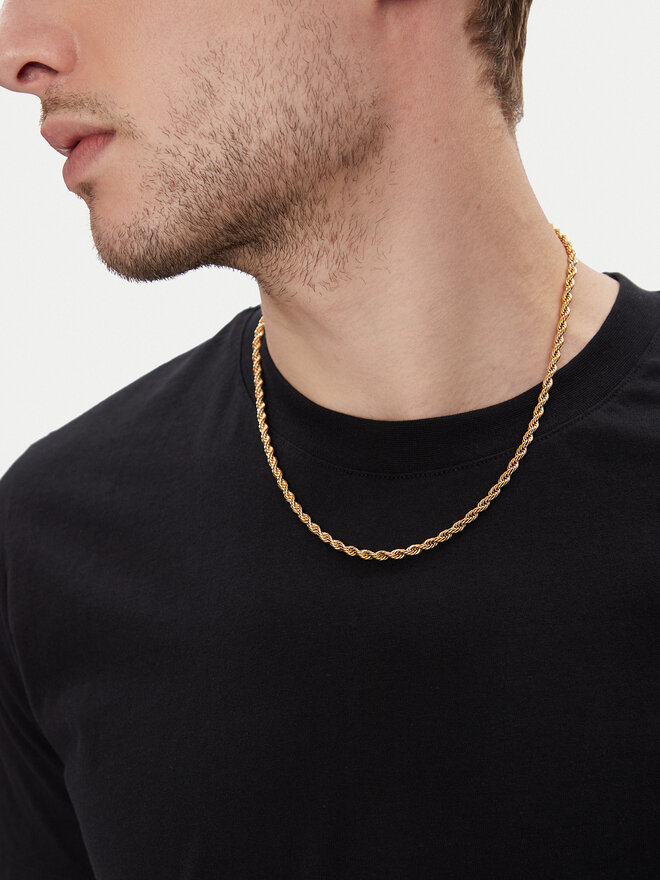 ICED STUFF Kette ICED STUFF Rope Goldfarben