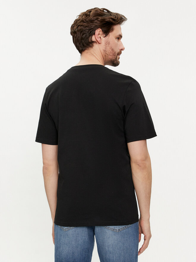 Jack&Jones Jack&Jones 2er-Set T-Shirts Map Logo 12260796 Schwarz Regular Fit