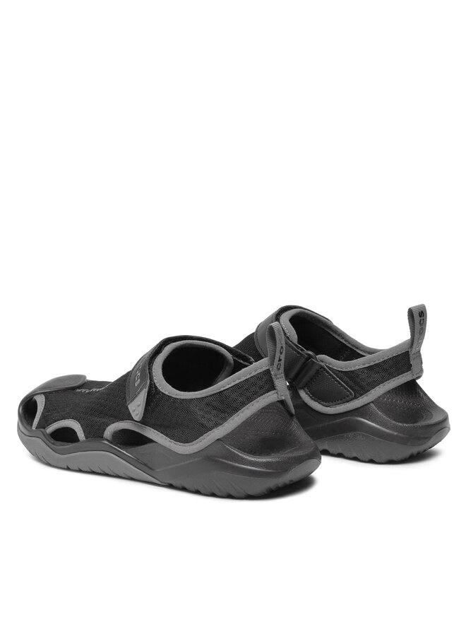 Crocs Sandalen Crocs Swiftwater Mesh Deck Sandal M 205289 Schwarz